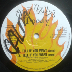 Poody Tell If You Want/Movin' On Vinyl 12" USED