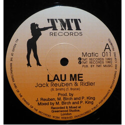 Jack Reuben / The Riddler (3) Lau Me USED VINYL 12INCH 45 RPM SINGLE