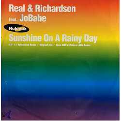 Ed Real / Mark Richardson / JoBabe Sunshine On A Rainy Day VINYL 12" USED