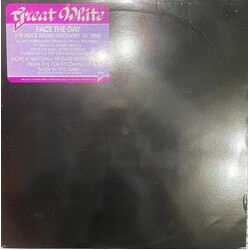 Great White Face The Day USED VINYL 12INCH 33 S RPM PROMO