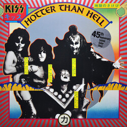 Kiss Hotter Than Hell Vinyl LP USED