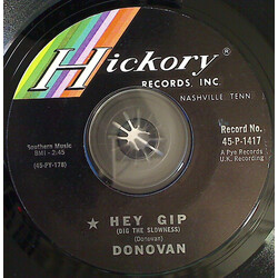 Donovan Hey Gyp (Dig The Slowness) USED VINYL 7INCH 45 RPM STYRENE MONO