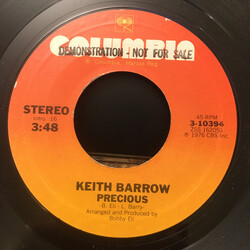 Keith Barrow Precious USED VINYL 7INCH 45 RPM