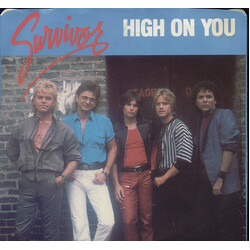 Survivor High On You USED VINYL 7INCH 45 RPM SINGLE STYRENE