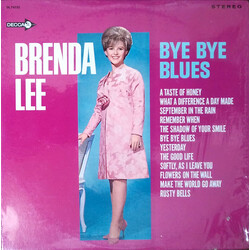 Brenda Lee Bye Bye Blues Vinyl LP USED