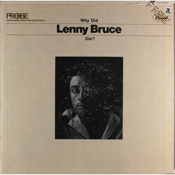 Lenny Bruce Why Did Lenny Bruce Die? Vinyl LP USED