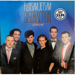 Flotsam Jetsam Distraction USED VINYL 12INCH 45 RPM