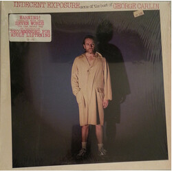 George Carlin Indecent Exposure: Some Of The Best Of George Carlin Vinyl LP USED