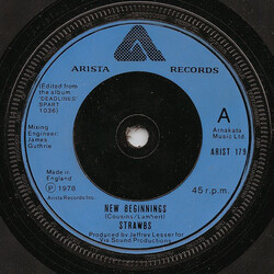 Strawbs New Beginnings USED VINYL 7INCH 45 RPM SINGLE