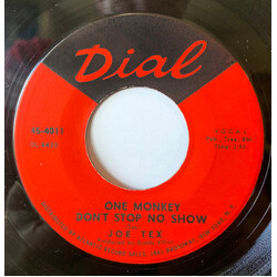 Joe Tex One Monkey Don't Stop No Show / Build Your Love (On A Solid Foundation) USED VINYL 7INCH SINGLE 45 RPM