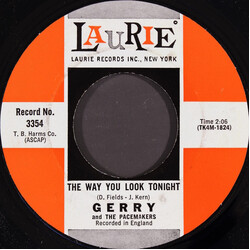 Gerry & The Pacemakers The Way You Look Tonight / Girl On A Swing USED VINYL 7INCH 45 RPM STYRENE