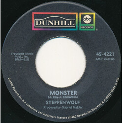 Steppenwolf Monster USED VINYL 7INCH 45 RPM SINGLE