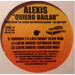 Alexis (11) Quiero Bailar USED VINYL 12INCH 33 S RPM