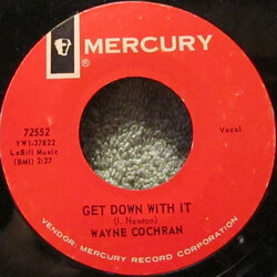 Wayne Cochran Get Down With It USED VINYL 7INCH 45 RPM SINGLE
