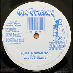 Nikey Fungus / Blacka Ranks Jump & Gwan So / Man Nuh Match USED VINYL 12INCH 45 RPM