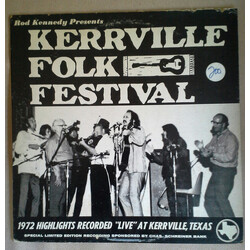 Various Kerrville Folk Festival 1972 Vinyl LP USED