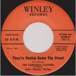 The Clovers / John Bailey (3) They're Rockin' Down The Street / Be My Baby Vinyl 7" USED