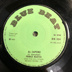 Prince Buster's All Stars Al Capone USED VINYL 7INCH 45 RPM REPRESS