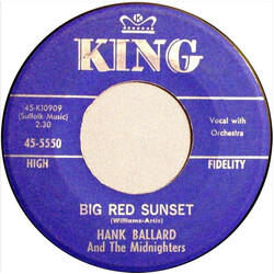 Hank Ballard & The Midnighters Big Red Sunset / Can't you See - I Need A Friend USED VINYL 7INCH 45 RPM SINGLE