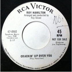 Roy Hamilton (5) Crackin' Up Over You USED VINYL 7INCH 45 RPM PROMO