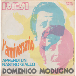 Domenico Modugno L'Anniversario USED VINYL 7INCH 45 RPM STEREO