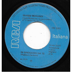 Gianni Morandi In Ginocchio Da Te USED VINYL 7INCH 45 RPM REISSUE MONO