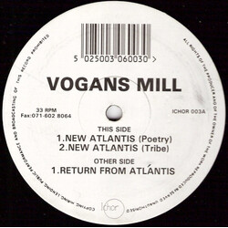 Vogans Mill New Atlantis USED VINYL 12INCH 33 S RPM