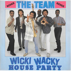 The Team Wicki Wacky House Party USED VINYL 12INCH 45 RPM SINGLE