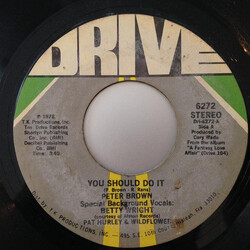 Peter Brown (2) You Should Do It USED VINYL 7INCH SINGLE STYRENE