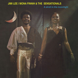 Jimmy Lee Adams / Mona Finnih / The Sensationals A Stroll In The Moonlight Vinyl LP USED