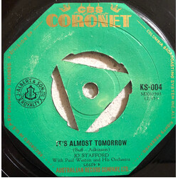Jo Stafford It's Almost Tomorrow USED VINYL 7INCH 45 RPM SINGLE
