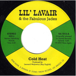 Lil' Lavair / The Fabulous Jades Cold Heat USED VINYL 7INCH 45 RPM STEREO MONO