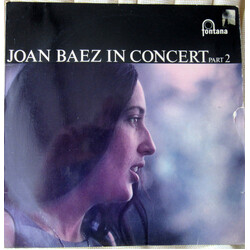Joan Baez In Concert Part 2 Vinyl LP USED