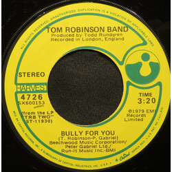 Tom Robinson Band Bully For You USED VINYL 7INCH 45 RPM