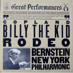 Aaron Copland / Leonard Bernstein / The New York Philharmonic Orchestra Billy The Kid / Rodeo Vinyl LP USED