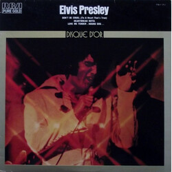 Elvis Presley Disque D'or Vinyl LP USED