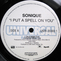 Sonique I Put A Spell On You VINYL 12" USED