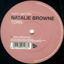Natalie Browne Torn USED VINYL 12INCH 33 S RPM