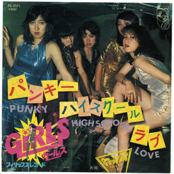 Girls (7) Punky Highschool Love USED VINYL 7INCH SINGLE 45 RPM