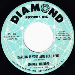 Johnny Thunder Darling Je Vous Aime Beau Coup / Hey Child Vinyl 7" USED