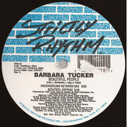 Barbara Tucker Beautiful People VINYL 12" USED