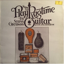 Stefan Grossman / Ton Van Bergeijk How To Play Ragtime Guitar Vinyl LP USED