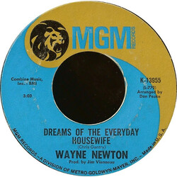 Wayne Newton Dreams Of The Everyday Housewife USED VINYL 7INCH 45 RPM