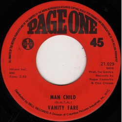 Vanity Fare Hitchin' A Ride USED VINYL 7INCH 45 RPM SINGLE