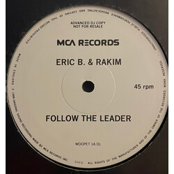 Eric B. & Rakim Follow The Leader USED VINYL 12INCH PROMO
