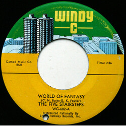 Five Stairsteps World Of Fantasy / Playgirl's Love USED VINYL 7INCH 45 RPM SINGLE