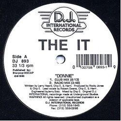 The It Donnie USED VINYL 12INCH 33 S RPM REISSUE