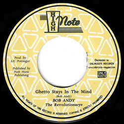 Bob Andy / The Revolutionaries Ghetto Stays In The Mind USED VINYL 7INCH 45 RPM
