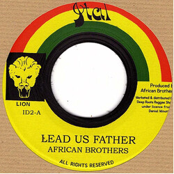 African Brothers (2) Lead Us Father USED VINYL 7INCH 45 RPM REISSUE