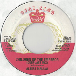 Albert Malawi Children Of The Emperor (Dubplate Mix) / Ethiopia First (Dubplate Mix) USED VINYL 7INCH 45 RPM
